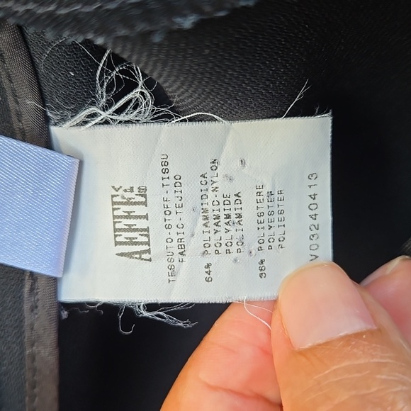 Moschino Black Flared Pants Size 6 - Picture 5 of 5